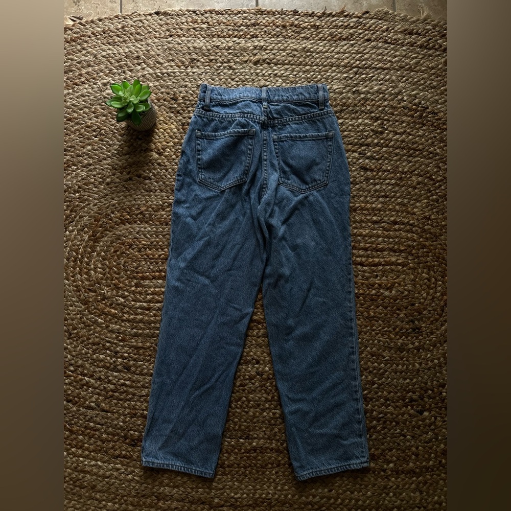 HIGH RISE STRAIGHT JEANS - Picture 4 of 7